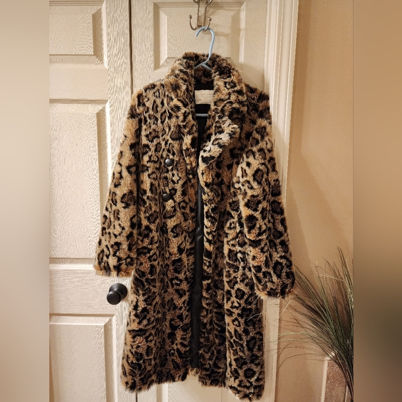 Zara Woman Leopard coat Size XS - Picture 3 of 5
